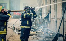 Russian drones hit western Ukrainian city Ternopil, explosions reported