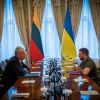Zelenskyy meets with Lithuanian President: Discussed frontline situation and Ukrainian forces' needs