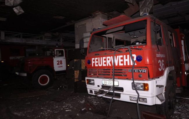 Russians attack fire station in Izium: 8 rescuers injured