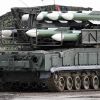 Ukrainian soldiers destroy Russian Buk-M1 missile launcher