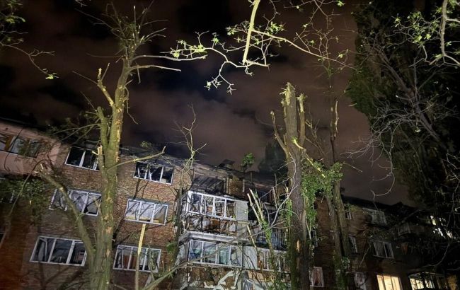 Russian strike hits Kyiv: 9 buildings, schools and medical center damaged