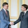 Kuleba and Macron met in France on August 30 to discuss peace formula and grain exports