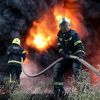 Fire still burns in Poltava region after yesterday’s Russian strike
