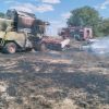 Ukrainian farm workers injured as Russia attacks combine harvester in Zaporizhzhia region