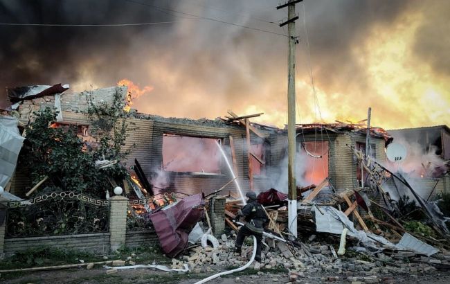 Russian drone strike kills woman and 9-year-old child in Ukraine's Sumy region