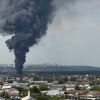 Explosion rocks Russian city of Bryansk as huge column of black smoke rises
