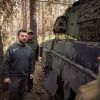 Zelenskyy checks Leopard 2 tanks and CV-90 IFVs on frontline visit