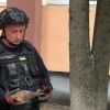 WWII-era mine found on kindergarten grounds in Kyiv, Ukraine