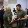 Zelenskyy visits frontline town in southern Ukraine and meets with military medics