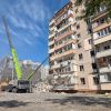 Inside the destruction: What Kyiv's residential building looks like after Russia's strike