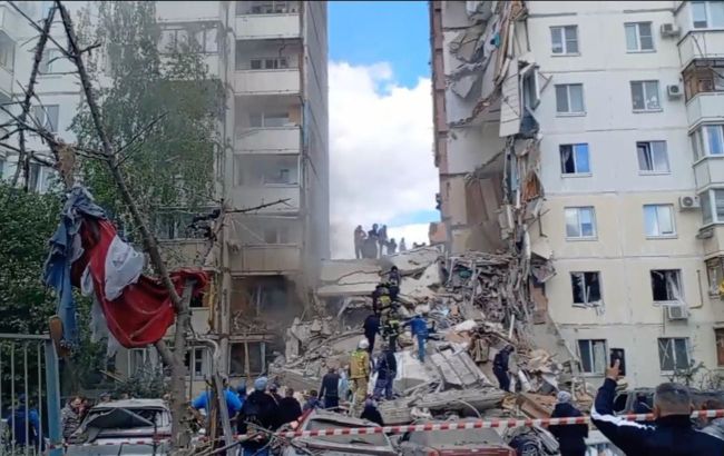 Collapse of Belgorod multi-story building: Ukrainian officials suspect Russian provocation