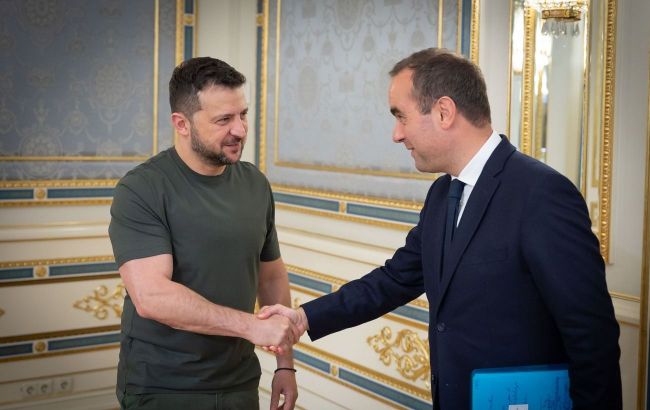 Zelenskyy discusses Ukraine's air defense strengthening with French MoD