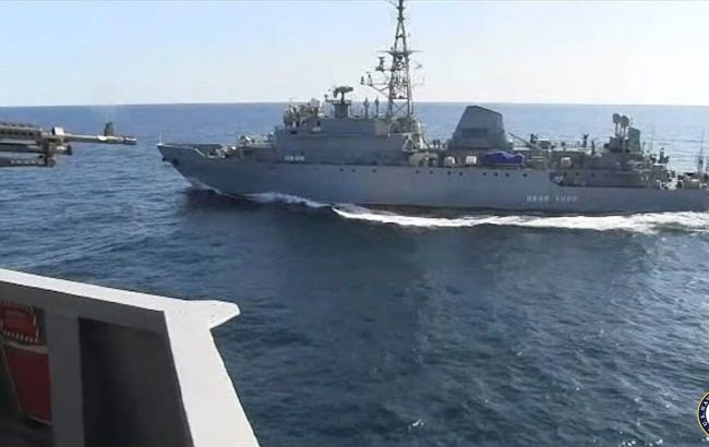 Ukrainian Navy confirms striking Russian ship Ivan Khurs