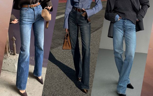 This retro style of jeans becomes popular among fashionistas again