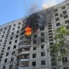 Russians hit high-rise building in Kharkiv: Destruction, over 30 injured reported