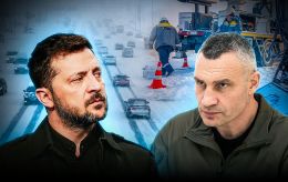 Russian strikes freeze Kyiv, fueling tensions between Zelenskyy and mayor Klitschko