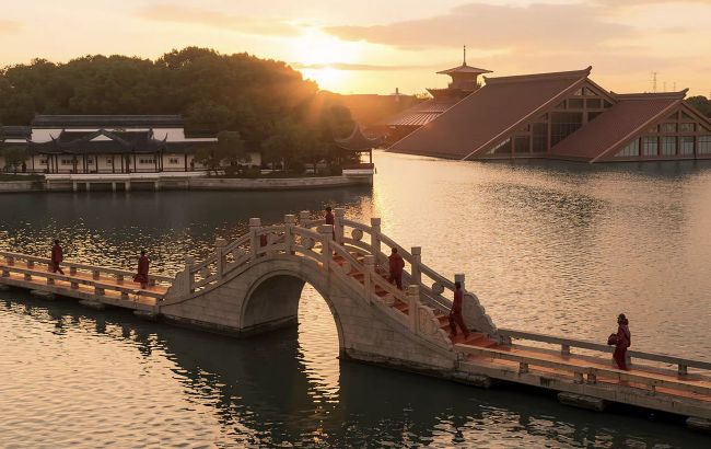 Lacoste brings tennis heritage and Chinese architecture together in Shanghai show