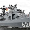 Russian destroyer tails German frigate in Baltic Sea standoff