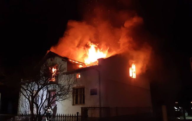 Enemy strikes in Lviv region: Shukhevych museum damaged, dormitory on fire