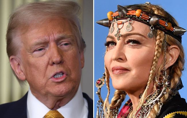 Madonna criticizes Trump for comparing himself to king