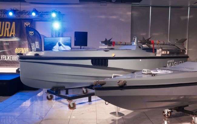 New photos show Ukrainian Magura V7 naval drone equipped with surface-to-air missiles