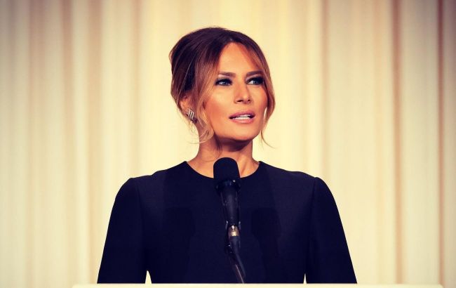 US First Lady bared her shoulders at inaugural ball - Melania Trump's striking look