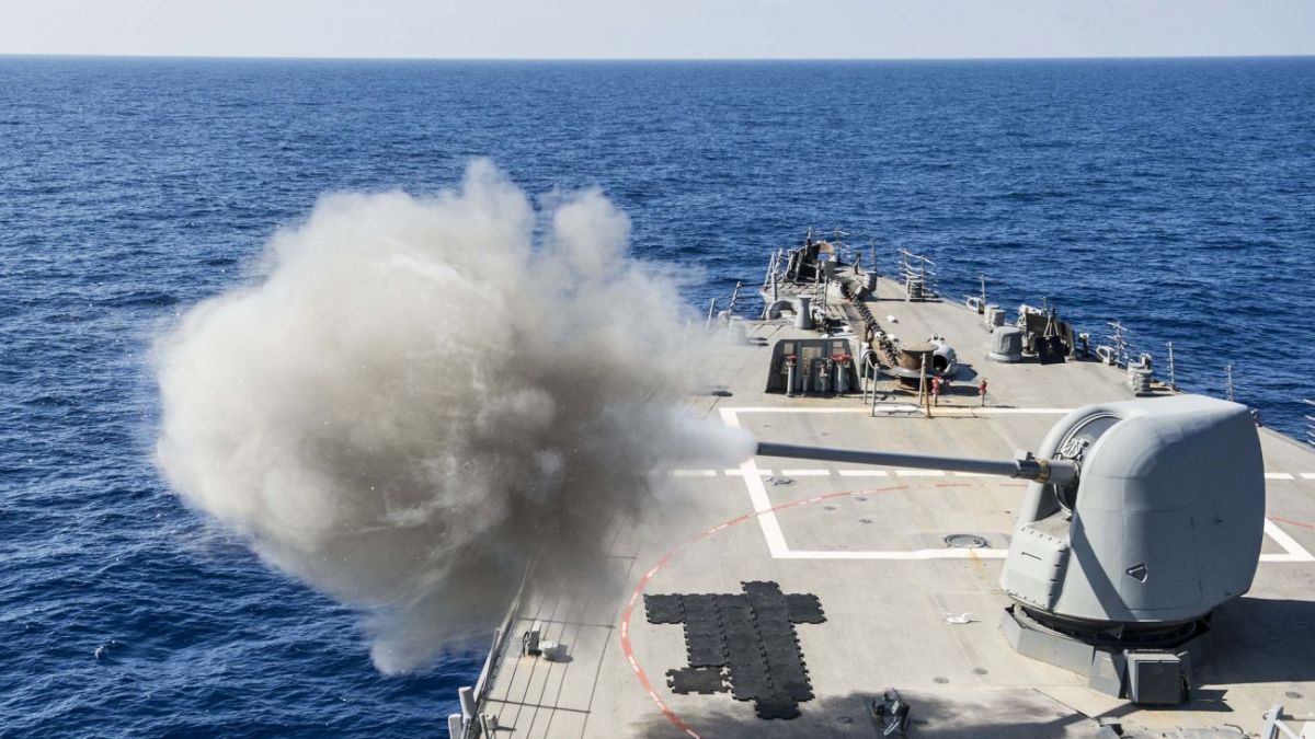 Houthis used drone to attack ships in Red Sea - U.S. warship shot it down