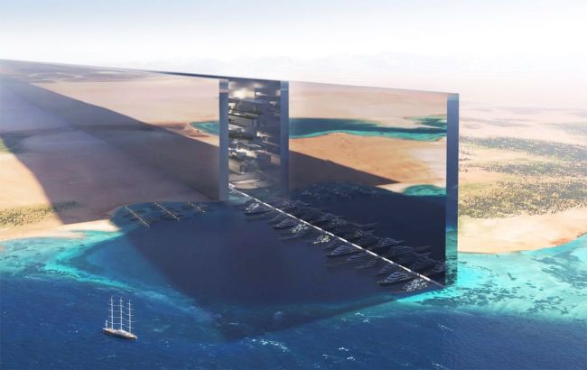 Neom City-Wall. How Saudi Arabia builds metropolis of future