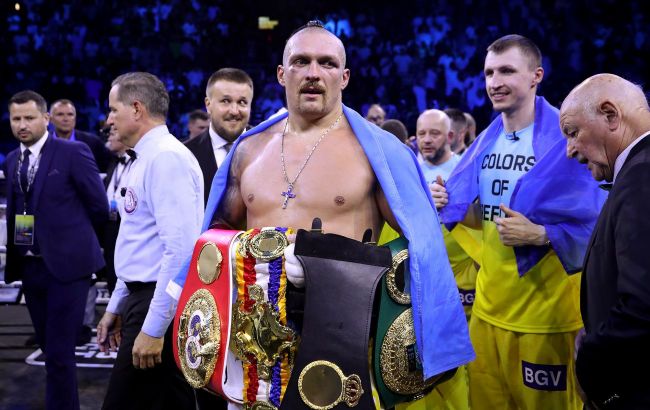 Ukraine's Usyk makes high-profile statement regarding his career