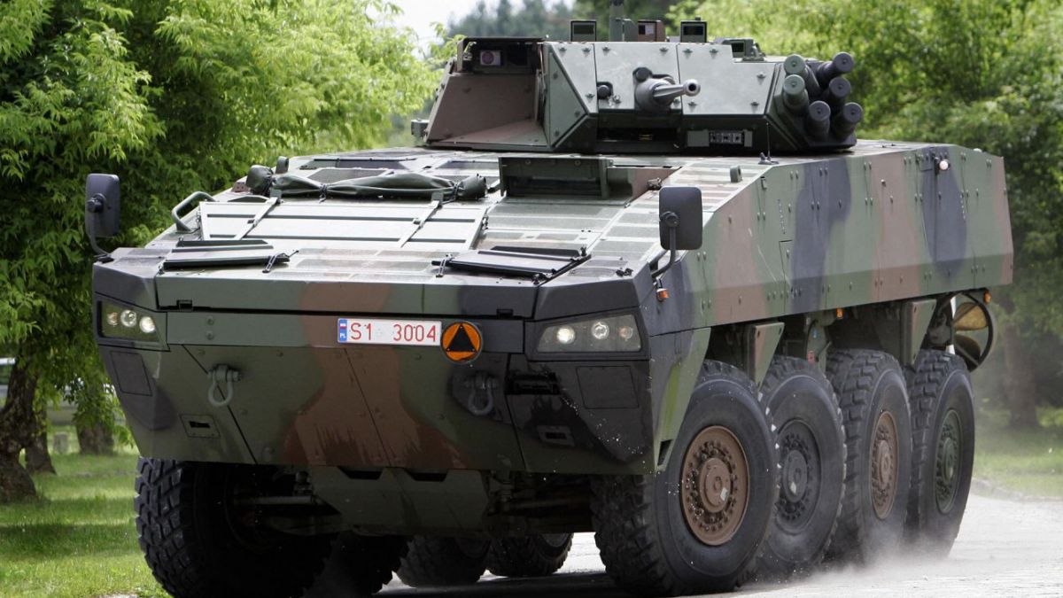 Latvia to send 42 Patria armored vehicles to Ukraine