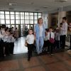Back-to-school ceremonies took place in Kyiv schools today, September 1