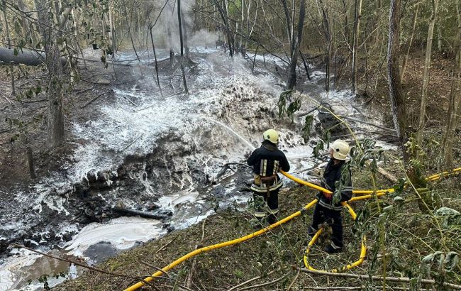 Explosion on oil pipeline near Ivano-Frankivsk eliminated