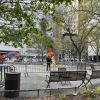 Man sets himself on fire outside Trump trial courthouse in US