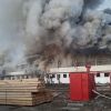 Russian cruise ship M.V. Lomonosov burns in Arkhangelsk region