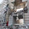 Floors collapsed: Aftermath of Russian strikes on high-rises in Kharkiv