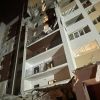 Russia attacked Kyiv: High-rise building damaged, company caught fire