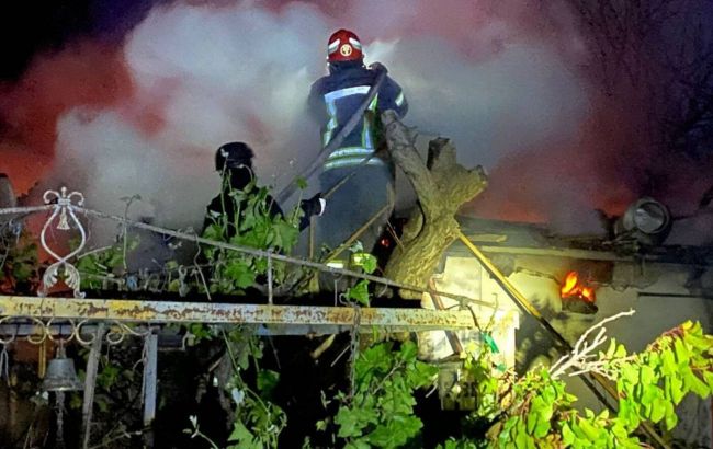 Night terror in Odesa: Russian drones damage homes, garages, and gas pipeline
