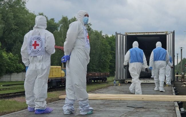 Interior Ministry: Ukraine sends back remains of Russian soldiers received in repatriation deal
