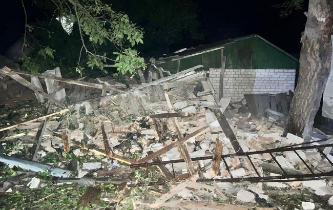 Russia strikes Cherkasy region: Gas pipeline caught fire, village partially without electricity