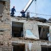 Russian missile strike claims nine lives in Kyiv as rescue crews finish clearing rubble (photos)