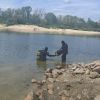 Dangerous fragment from Iranian Shahed drone found in Zaporizhzhia river