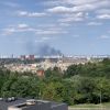 Black smoke rises over Kyiv after explosion rocks city (photos)