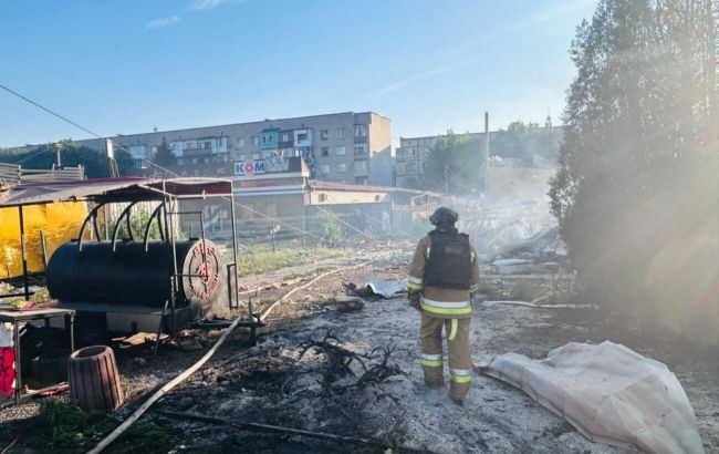 Russian airstrike hits Dobropillia: Two killed, dozens injured, people trapped under rubble