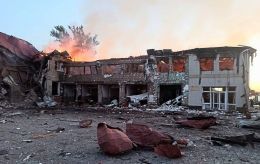 Death toll rises after Russian massive strike on Lozova in Kharkiv region