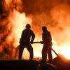 Russia strikes firefighters battling fire at Nizhyn plant