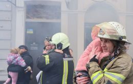 Russia strikes kindergarten in Ukraine's Kharkiv: Killed and injured reported, aftermath revealed