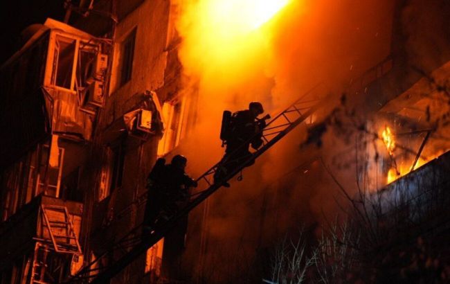 Russia launches drone strike on Zaporizhzhia, residential building damaged, causing reported