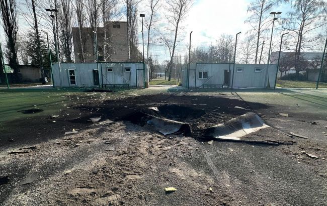 Russian drones target Poltava arena used by children's sports school