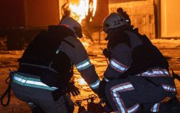 Russian strike near Kharkiv kills four, injures more