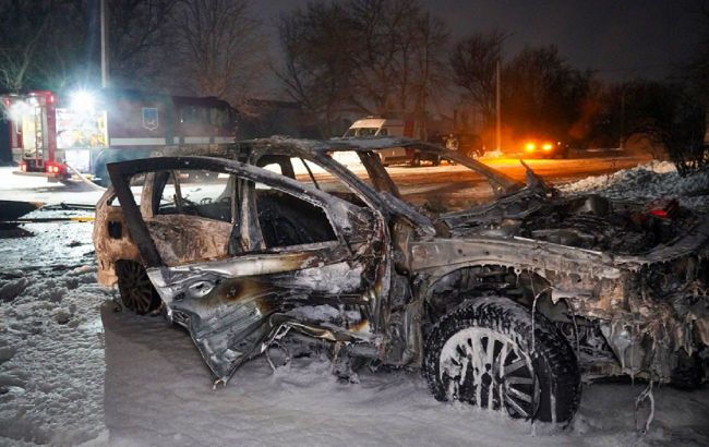 Russian drone attack on Ukrainian city Cherkasy: Homes destroyed, fires break out